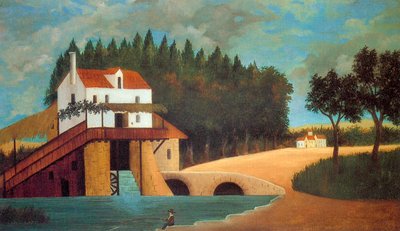 The Mill by Henri Rousseau